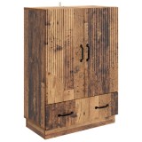 vidaXL Bufet cu sertar Lemn vechi 66 x 34,5 x 92 cm Lemn prelucrat 895363