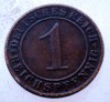 7.616 GERMANIA WEIMAR 1 REICHSPFENNIG 1934 D, Europa, Bronz