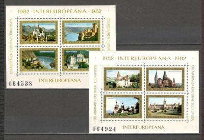 Romania.1982 INTEREUROPA-Bl. ZR.688 foto