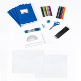 Set Rechizite Scolare Complete, 40 de Piese, Multicolor, CMCLASS