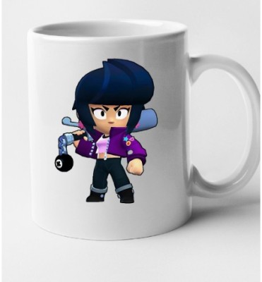 Cana alba personalizata Brawl Star - Bibi, INOVATIX&amp;reg;. 330 ml foto