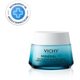 Crema intens hidratanta 72H, Vichy Mineral 89 cu acid hialuronic si niacinamida pentru toate tipurile de ten, 50ml