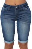 Q427-444 Pantaloni trei sferturi cu buzunare