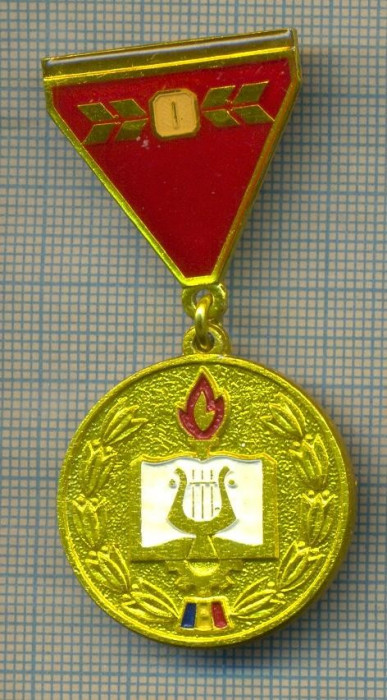 Y 788 INSIGNA -FESTIVALUL NATIONAL CANTAREA ROMANIEI 1985-87-PENTRU COLECTIONARI