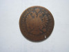 Moneda Imperiul Austriac Franz Joseph I, 1 Kreutzer 1860, E Alba Iulia, Transilvania