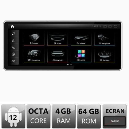 Navigatie Audi A4 A5 MMI3G 2009-2014 Android Octa Core 4+64 12.3&quot; 1920x720 CarStore Technology