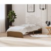 VidaXL Cadru de pat, maro miere, 90x200 cm, lemn masiv de pin