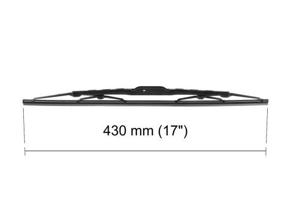 Lamela stergator Motgum Polonia cu lama de 430 mm, fixare standard tip U, 1 buc,