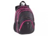 Ghiozdan Pulse 2 in 1 Teens Pink black dot
