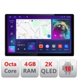 Navigatie dedicata Edonav Peugeot 2008 2020- Ecran 2K QLED 13&quot;,Octacore,4Gb RAM,32Gb Hdd,4G,360,DSP,Carplay,Bluetooth CarStore Technology