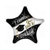 Balon Folie Stea Absolvire CONGRATS YOU DID IT!GRADUATE 55x55 cm