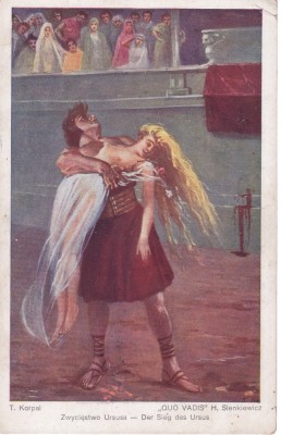 AMS % - ILUSTRATA ,,QUO VADIS&amp;rdquo; H. SIENKIEWICZ, KORPAL, POLONIA &amp;ndash; NECIRCULATA foto
