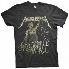 Tricou Unisex Metallica: Justice Vintage foto