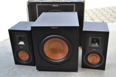 Subwoofer activ Klipsch R 10 SW si Boxe Klipsch R 15 M foto