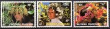 POLINEZIA FRANCEZA 1984, Flora, Femei, serie neuzata, MNH