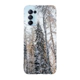 Husa compatibila cu Oppo A74 model Cold winter day, Silicon, TPU, Viceversa, Transparent, Carcasa