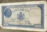 BNKRO001 Romania bancnota 5000 lei 1945
