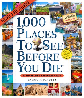 1,000 Places to See Before You Die Picture-A-Day Wall Calendar 2024 foto