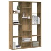 Gossi separator camera/biblioteca, stejar artizanal 100x24x140 cm pal