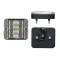 Lampa auto BestAutoVest pentru mers inapoi alba 12V cu LEDURI partea Dreapta/ Stanga 12V leduri 87x74x26mm , 1 buc.