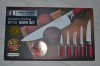 Set 5 cutite ceramica