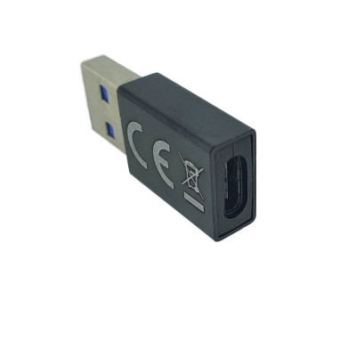 Adaptor Maxlife 94073 USB-C mama la USB 3.0 tata, in blister, negru foto