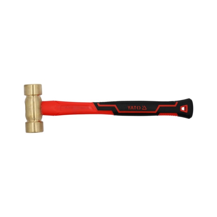 Ciocan din cupru cu m&acirc;ner de fag 1000g Yato YT-45294