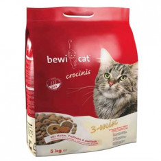 Hrana uscata premium, pisici, BEWI CAT CROCINIS 5 KG foto