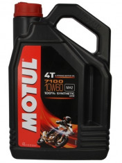 Motul ulei motor scuter moto 7100 4T 10W60 4L Aprilia Moto Guzzi Husqvarna foto