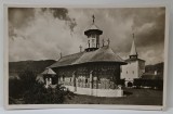 ROMANIA , MANASTIREA SUCEVITA , , SEC. XV , FOTOGRAFIE FORMAT CARTE POSTALA , INTERBELICA