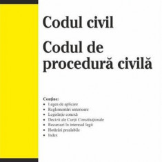 Codul civil. Codul de procedura civila | Evelina Oprina, Radu Rizoiu