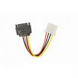 Cablu alimentare Gembird CC-SATA-PS, Molex - SATA, 15 cm
