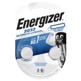 Set 2 baterii cu litiu mini Energizer Ultimate Lithium CR2032