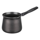 Ibric Metalic, Capacitate 0,6L, Negru, Oem
