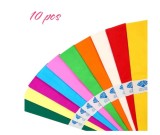 Hartie Creponata Color pentru Activitati Creative, (50x98 cm/buc), 10 buc