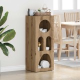 vidaXL Bufet Stejar Artizanal 40 x 35 x 100.5 cm Lemn compozit 891313