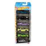 SET 5 MASINI HOT WHEELS FAST AND FURIOUS