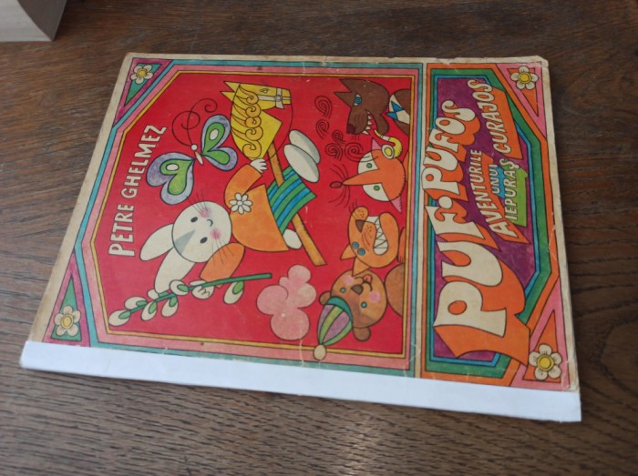 PUF-PUFOS , AVENTURILE UNUI IEPURAS CURAJOS, 1971 = PETRE GHELMEZ