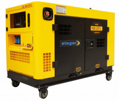 Stager YDE12T3 Generator insonorizat 12kVA, 16A, 3000rpm, trifazat, diesel, pornire electrica foto