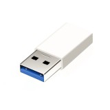 Adaptor MTP USB 3.0 la USB Type C, Alb