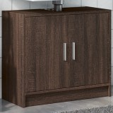 vidaXL Dulap de chiuvetă, stejar maro, 63x29x55 cm, lemn prelucrat