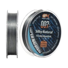 CPK Silky Natural Hooklink, Grey, 15m, 0.14mm