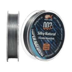 CPK Silky Natural Hooklink, Grey, 15m, 0.20mm