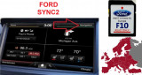 Ford SYNC2 SD CARD Harta Navigatie Europa ROMANIA 2021 F10 Mondeo Focus CMaxSMax