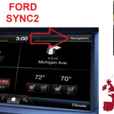 Ford SYNC2 SD CARD Harta Navigatie Europa ROMANIA 2021 F10 Mondeo Focus CMaxSMax