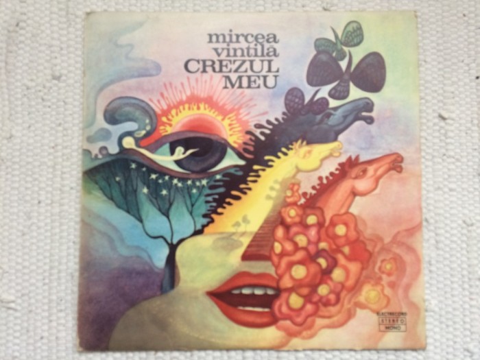 mircea vintila crezul meu 1979 album disc vinyl lp muzica folk pop rock electrecord STM EDE 01497 VG+