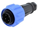 Conector Circular Mufă Tată 4-PIN Filet Interior