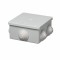 Doza aplicata patrata 80x80x40mm IP44 pentru distributie jonctiune ABS rezitenta UV inchidere capac prin apasare