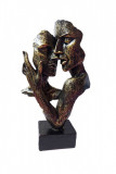 Cumpara ieftin Statueta decorativa cuplu, Passion, Gold, 30 cm, HC648-1