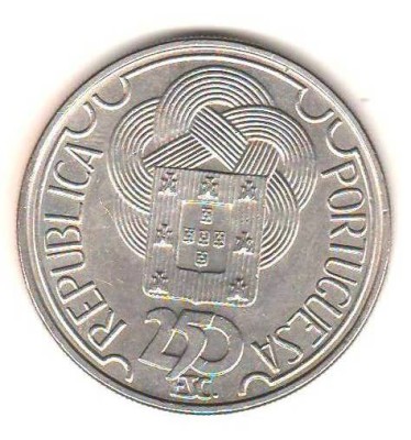 SV * Portugalia 250 ESCUDOS 1988 * JOCURILE OLIMPICE SEUL - COREEA DE SUD * AUNC foto